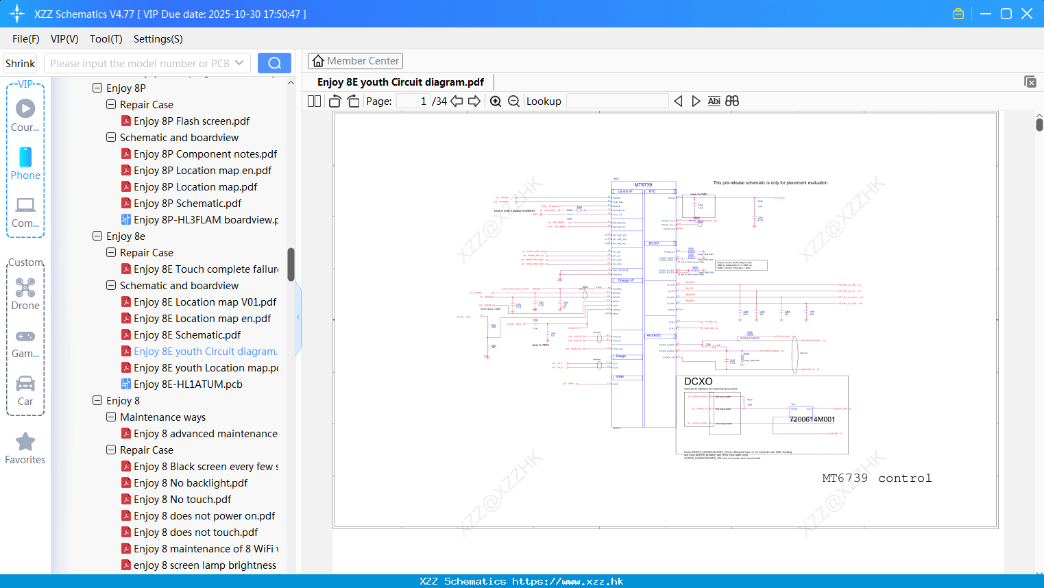 Huawei Enjoy 8E Youth Circuit Diagram